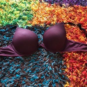 Burgundy Bra from Pink